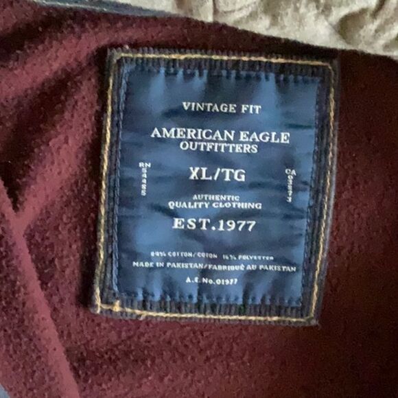 AE vintage fit zip up - Picture 4 of 4